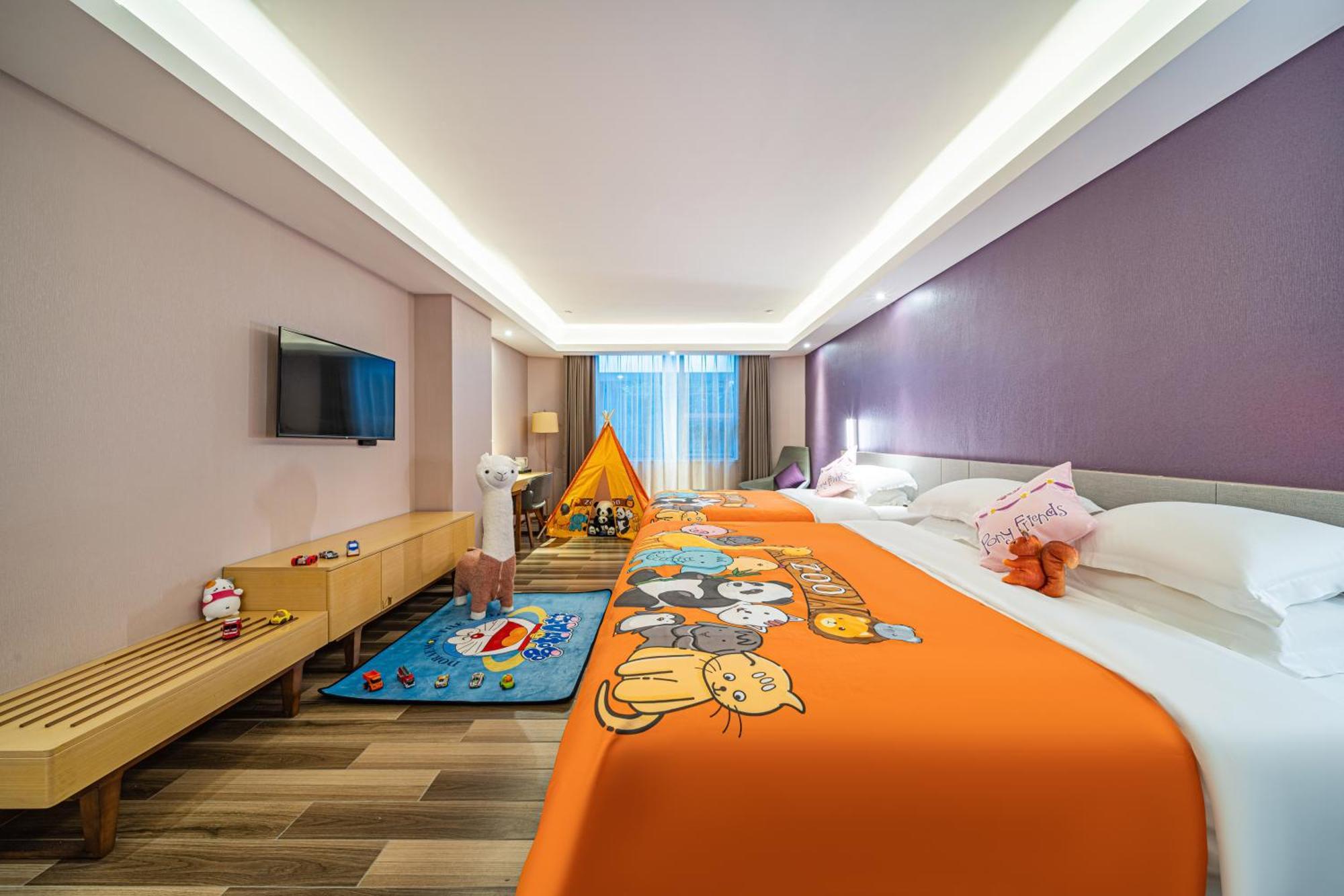 Echarm International Hotel Guangzhou Baiyun International Airport Huadu Plaza Branch - Free Deliver Service To Guangzhou Baiyun International Airport & Free Deliver Service To Canton Fair Complex During Canton Fair Period Exterior photo